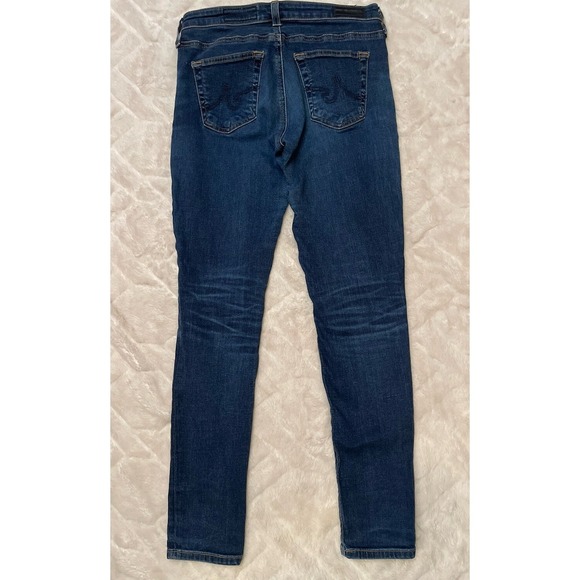 AG Goldschmied AG-ED Denim Legging Ankle Size 27 Mid Rise Medium Wash Jeans - Picture 2 of 5